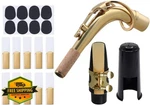 Tuoren Alto Saxophone Mouthpiece Set Bend Neck Ligature Reeds New. Price: $56.99.