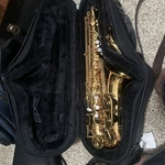Pre-owned Antigua Winds AS5200 Classic Eb Alto Sax, Lacquer W/ Case *as-is* Open. Price: $1800.00.