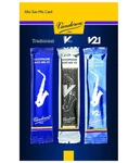 Vandoren Alto Sax Classical 3 Reed Mix Card New. Price: $18.95.