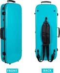 Crossrock Baritone Ukulele Fiberglass Case Hardshell With Tsa Lock-mint Blue New. Price: $279.99.