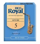 Rico Royal Alto Saxophone Reeds #5 (10-PACK) New RJB1050. Price: $33.99.