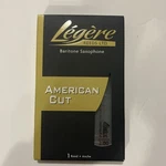 Legere Baritone Saxophone Reed, American Cut, Strength 2.00 New. Price: $39.99.