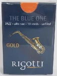 Rigotti Gold Alto Saxophone Reeds - 10 Per Box Jazz Cut New. Price: $40.95.