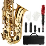 Ktaxon Saxophone Eb Alto Flat Brass Full Kit With Case Mouthpiece New. Price: $212.99.