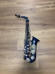 Alto Saxophone Glory Bright Blue, Full Set With Case And Accessories Used. Price: $199.99.