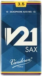 Vandoren SR8135 V21 Alto Saxophone Reeds 3.5 (10-PACK) New. Price: $49.00.