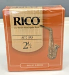 New Old Stock Rico Alto Reeds, Strength 2.5, 10-PACK Sealed 2009 Saxophone. Price: $24.99.