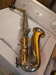 Conn Shooting Star Saxophone, Made Usa, Sold As Is For. Price: $135.00.