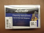 Libretto Alto Saxophone Care Kit Mouthpiece Brushes Instructions Etc. Free S/h! Open. Price: $17.09.