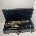 Yamaha YAS-23 Alto Saxophone With Case And Mouthpiece. Made In Japan Used. Price: $489.99.