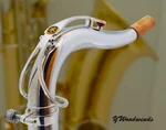 Yamaha Retro (1979 YTS-62S/YTS-480S) Silver Plate Tenor Saxophone Neck W/option New. Price: $265.00.