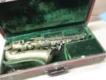 Buescher Aristocrat Saxophone With Case, Usa, Complete, Good Condition Used. Price: $299.00.