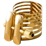 Rovner Platinum Gold Ligature, Soprano Saxophone, Rubber New. Price: $123.99.