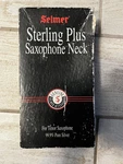 Selmer Usa Sterling Plus Silver Tenor Saxophone Neck (a) Model Used. Price: $1100.00.