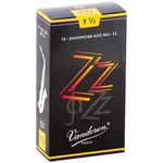 Vandoren Zz Alto Saxophone Reeds Strength - 1.5, Box Of 10 New. Price: $39.00.