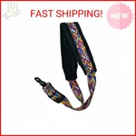 Xinlinke Saxophone Neck Strap Soft Padded Rainbow Braided Pattern For Alto Barit New. Price: $18.24.