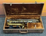 Vintage Italian Alexandre Alto Saxophone Eb Serial 1006 Stencil Trade Mark Used. Price: $199.99.