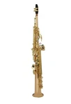 John Packer One-piece Soprano Saxophone (JP243) Gold Lacquer New. Price: $1593.00.