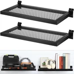 Coume Pack Slatwall Shelf Metal 23.6 X 11.8 Inch Display Rack Wall... New. Price: $92.98.