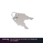Gator Cases Keys For Sax, Gc-alto-rect, Gc-tenor Gc-clarinet New. Price: $19.99.