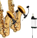 Acemic Dual Uhf Saxophone Wireless Microphone Clip-on: Transmitters Q2/ST-5. Price: $159.99.