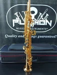 John Packer 243 Gold Lacquer Bb Soprano Sax - Professional New. Price: $1540.00.