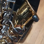 Very Nice Yamaha YAS-200ADII Alto Saxophone Brass Gold Lacquered Key Used. Price: $850.00.