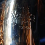 The Saxyphone KTS-670 Bb Tenor Saxophone Gold Lacquer Brass, Case, Pearl Inlay Used. Price: $375.00.