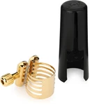 Rovner Products - Ligature & Plastic Cap For Soprano Saxophone Platinum... New. Price: $132.59.