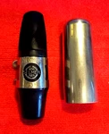 Henri Paris S80 Alto Sax Mpc. W/selmer Ligature & Metal Cap - Very Nice Used. Price: $111.00.