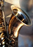 Thomann TTS-350 Dark Antique Bronze Tenor Sax W/case & Selmer Mpc. Excellent Used. Price: $645.00.