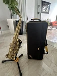 Selmer Prelude AS711 Eb Alto Saxophone Yellow Brass Body, Keys Used. Price: $500.00.