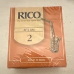 Rico Alto Saxophone Reeds Strength Box Of Wood Orange Unfinished RJA1020 New. Price: $22.00.
