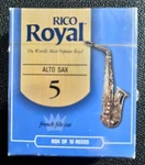 Rico Royal RJB1050 Alto Sax #5 Reeds (box Of 10) New. Price: $25.00.