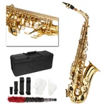Ktaxon Saxophone Eb Alto Flat Brass With Mouthpiece & Accessories New. Price: $210.98.