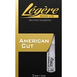 Legere Reeds Baritone Saxophone American Cut 2 New. Price: $43.99.