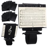 25 Pcs Marching Flute & Piccolo Lyre Folder Flutist Friend With Adjustable Ma... New. Price: $34.80.