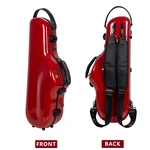 Crossrock Fiberglass Alto Saxophone Case Glossy Red Finish Tsa Lock New. Price: $279.99.