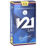 Vandoren V21 Soprano Sax Reeds 2.5 New. Price: $39.00.