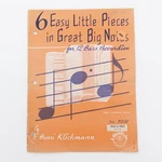 6 Easy Little Pieces In Great Big Noises For 12 Bass Accordion Henri Klickmann Good. Price: $19.95.