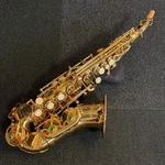 Antigua Curved Soprano Saxophone Used. Price: $1124.28.