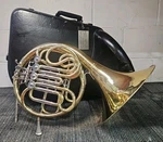 Yamaha YHR-567 Intermediate Double French Horn With Mouth Piece & Hard Case Used. Price: $1999.99.