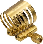 Rovner Platinum Gold PG-3ML Ligature Cap Metal Tenor Slim Bari Large Alto Sax New. Price: $99.95.