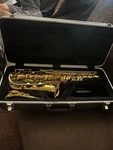 Antigua Vosi Intermediate Alto Saxophone With Selmer C* Used. Price: $375.00.