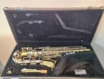 Yamaha YAS23 Alto Saxophone - Gold (strap And Reed Box Included!!) Used. Price: $800.00.