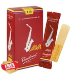 Vandoren SR2615R Alto Sax Java Red Reeds Strength 1.5 Box Of 10 New. Price: $59.00.