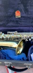 Conn Alto Saxophone Eb Key With Case, Stand, Mouthpiece, Strap, Reeds Used. Price: $475.38.