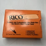 Vintage Box Of Rico Alto Saxophone Open. Price: $26.99.