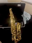 Etude Eas 200 Student Series Alto Saxophone Lacquer Used. Price: $355.00.