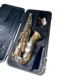 Selmar Bundy Ii Alto Saxophone Brass Gold Lacquered With Case - Serviced Used. Price: $199.95.